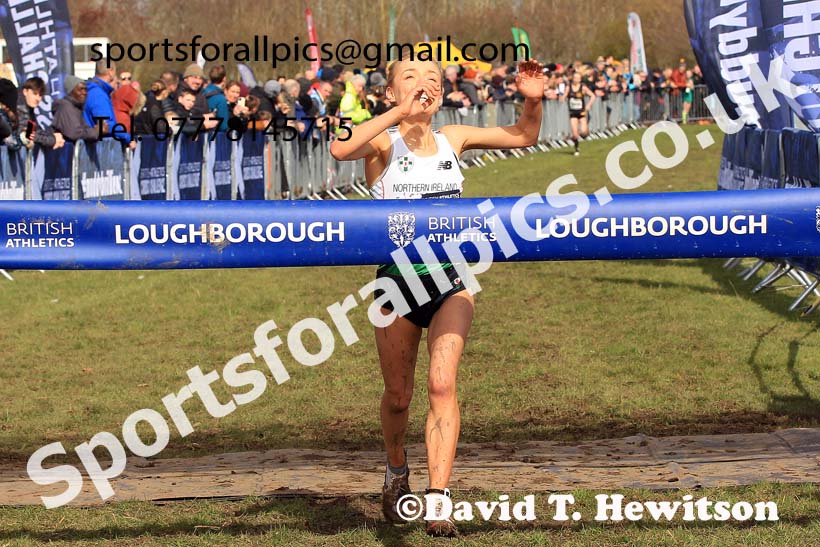 Senior Womens 2023 UK CAU Inter Counties Cross Country Champs, Prestwold Hall, Loughborough. Photo: David T. Hewitson/Sports for All Pics